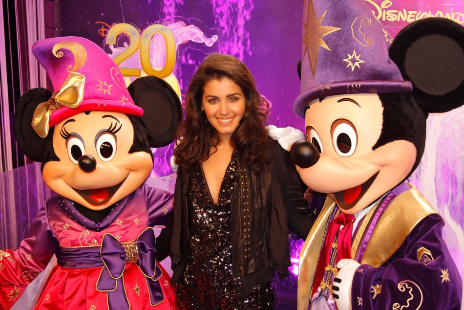 From Salma Hayek to Katie Melua Celebs at 20th Paris Disneyland Resort Anniversary Celebrations