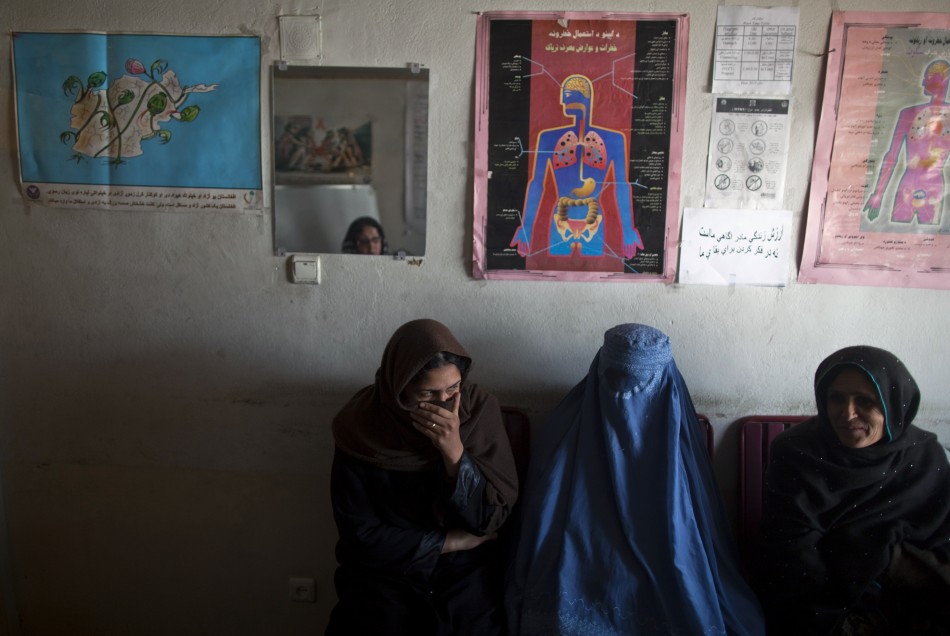 Drug addicts visit the Nejat drug rehabilitation centre, an organisation funded by the United Nations providing harm reduction and HIVAIDS awareness, in Kabul