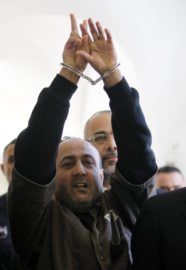 Palestinian leader Marwan Barghuti is being punished by Israeli prison authorities after appealing for 'peaceful resistance'