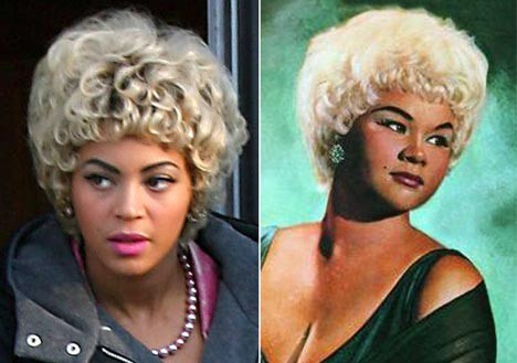 Beyonce as Etta James