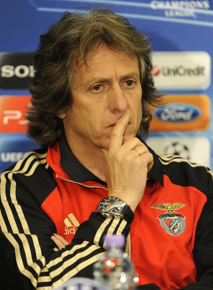 Benfica Manager Jorge Jesus
