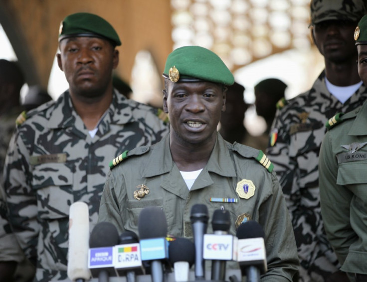 Coup leader Amadou Sanogo at his headquarters in Kati