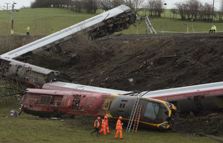 Network Rail have been fined £4m following the  Virgin train crash at Grayrigg (Reuters)