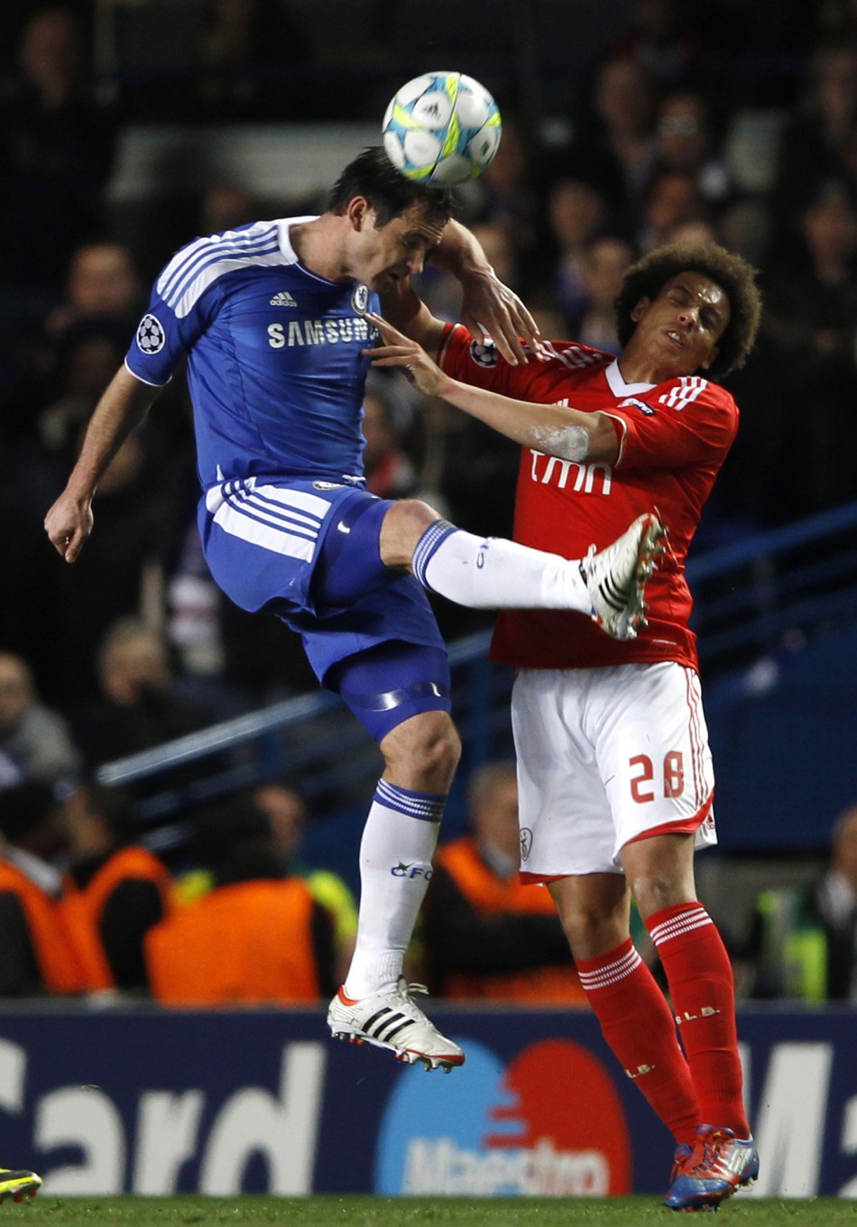 Soccer -  Chelsea v Benfica - Champions League - Second Leg - Quarter Finals - Stamford Bridge