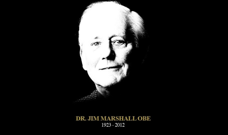 Tribute placed on Jim Marshall's website