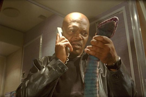 Samuel L Jackson starred in cult film Snakes on a Plane
