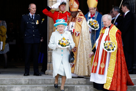 Queen Elizabeth II Presents Traditional Maundy Money to UK Pensioners