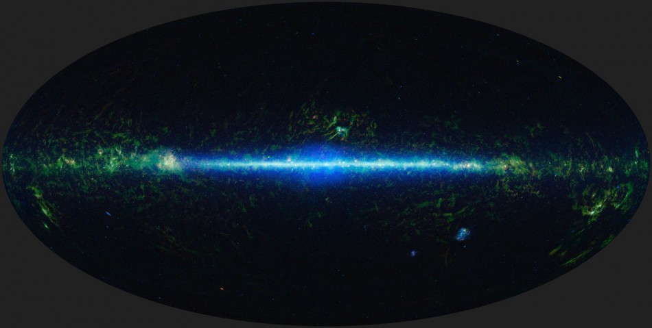 Cosmic Atlas of Whole Space in One Photo by Nasas Wise Mission