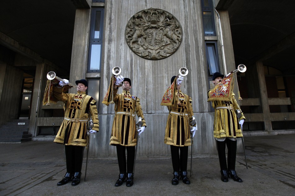The State Trumpeters of the Household Cavalry Mounted Regiment