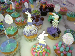 Easter cup cakes made by Victoria Easter cup cakes made by Victoria