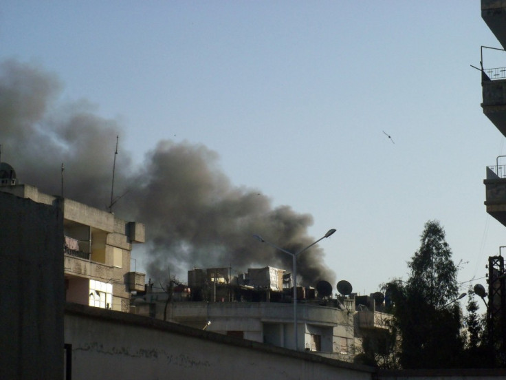 Homs Bombing Continues