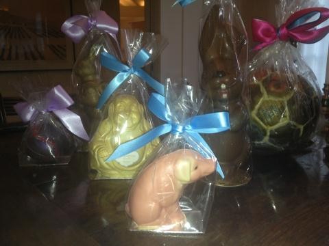 Easter chocolate made by Victoria