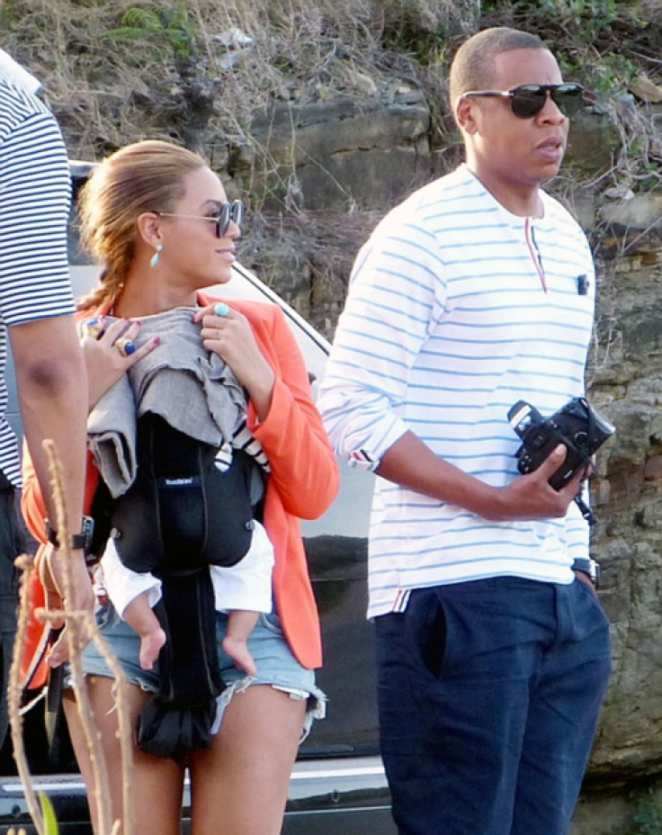 Beyoncé and Jay-Z in St Bart's