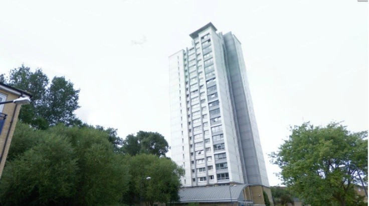 A tower block on Mulgrave Road, Woolwich