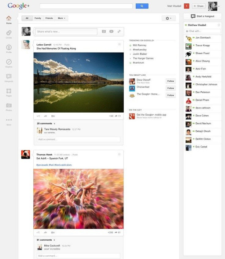 Google Redesign