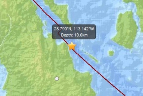 The earthquake had a magnitude of 6.9 (USGS)