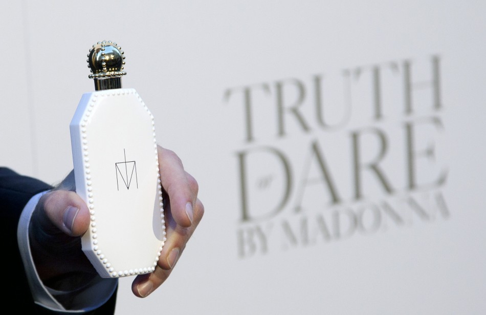 Madonna arrives to the launch of her new fragrance, quotTruth or Dare by Madonnaquot at Macy039s in New York