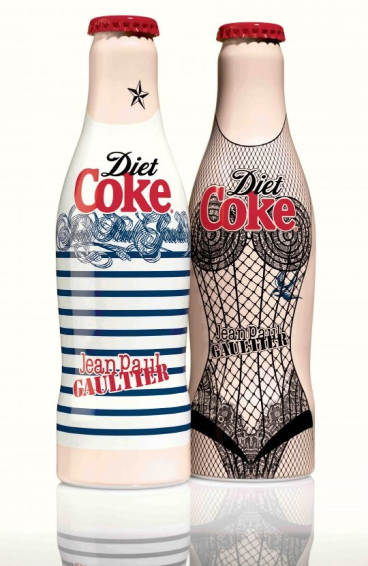Jean Paul Gaultier designs limited edition bottles for Diet Coke