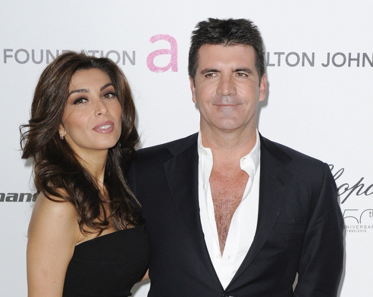 Simon Cowell and Mezhgan Hussainy