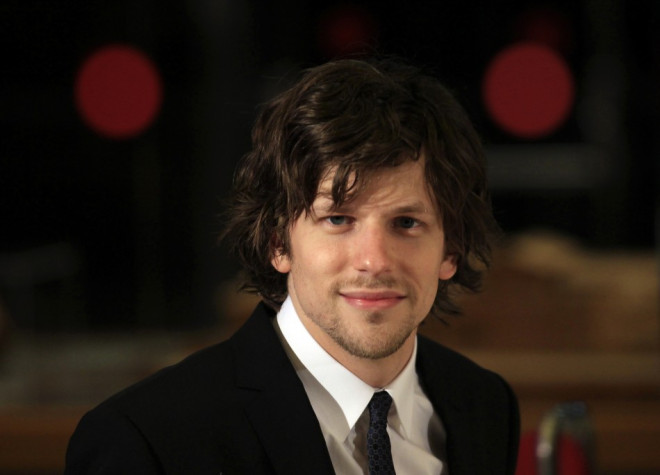 Cast member Jesse Eisenberg poses during the premiere of the film "To Rome with Love" by U.S. director Woody Allen in Rome Cast member Jesse Eisenberg poses during the premiere of the film "To Rome with Love" by U.S. director Woody Allen in Rome
