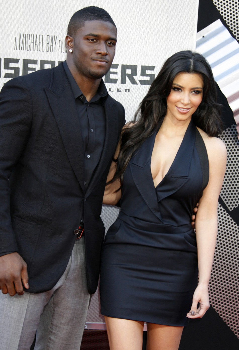 Kim Kardashain and Reggie Bush