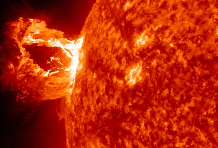 NASA's Solar Dynamics Observatory captures eruption