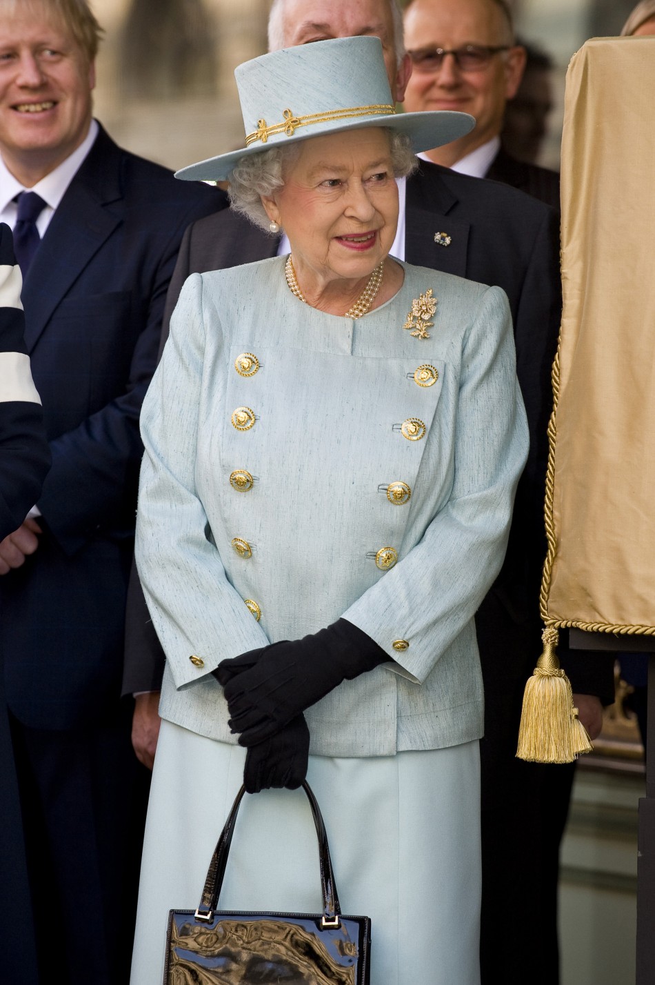 Queen Elizabeth II in 039bluequot