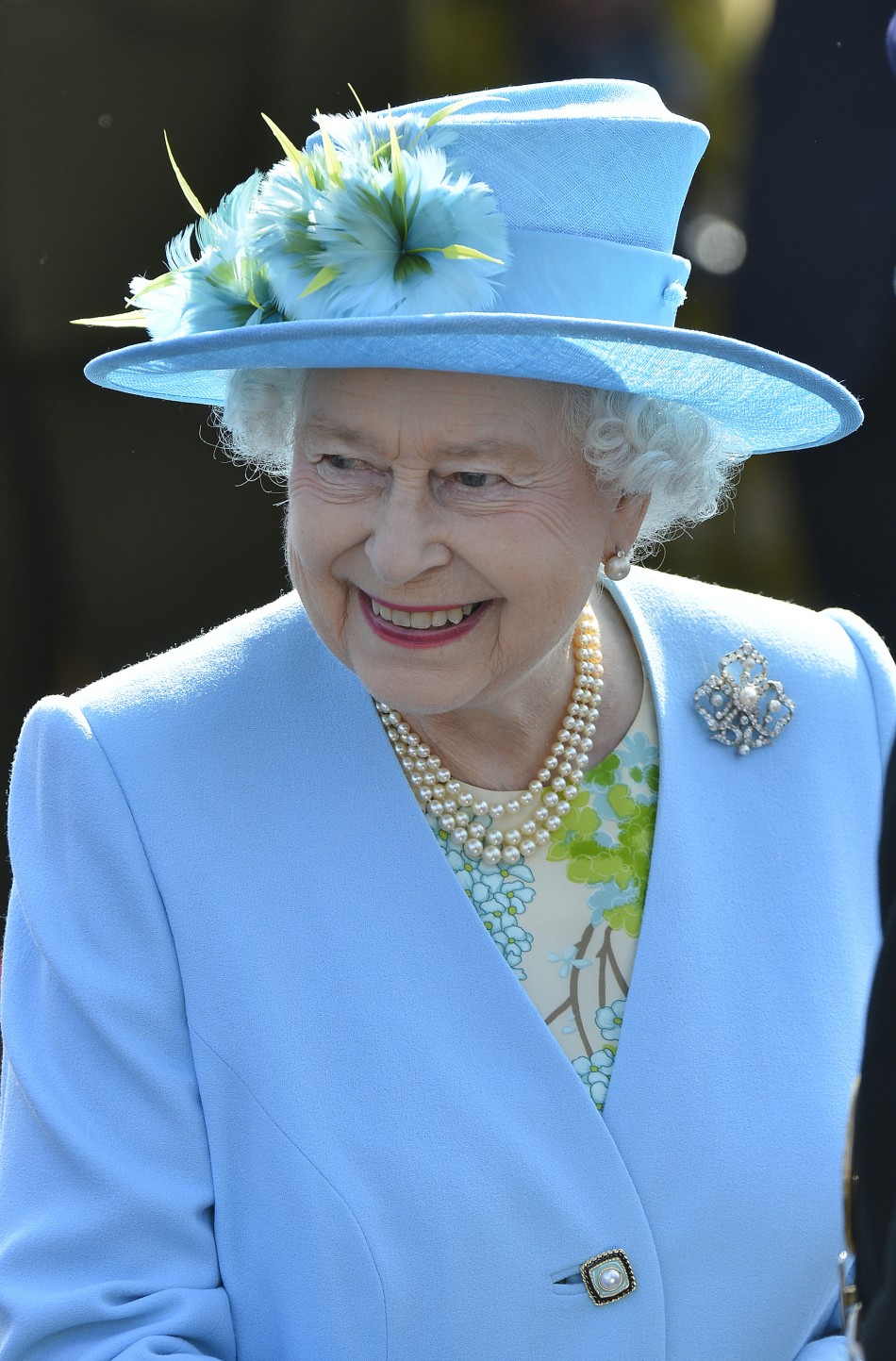 Queen Elizabeth II in 039bluequot