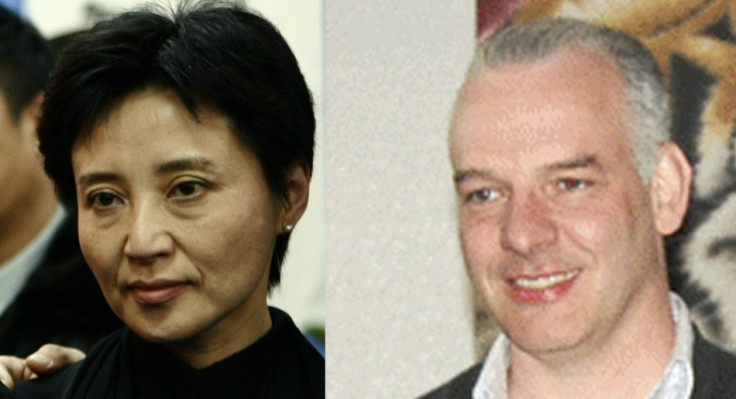 Gu Kailai (left) is accused of murdering businessman Neil Heywood (Reuters)