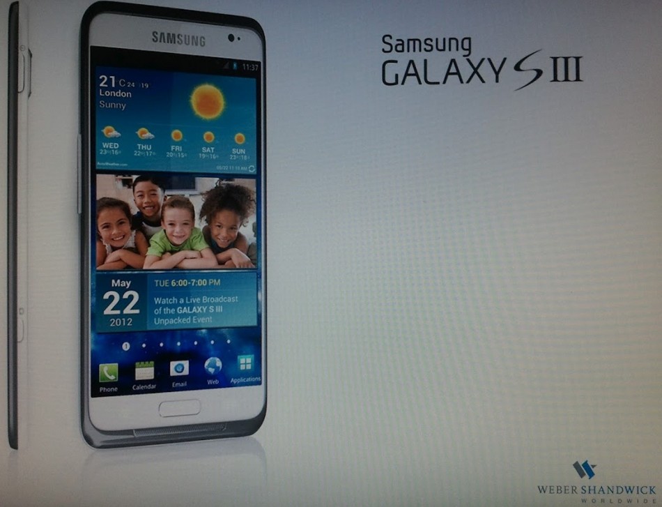 Samsung Galaxy S3 Photo Leaked March 17