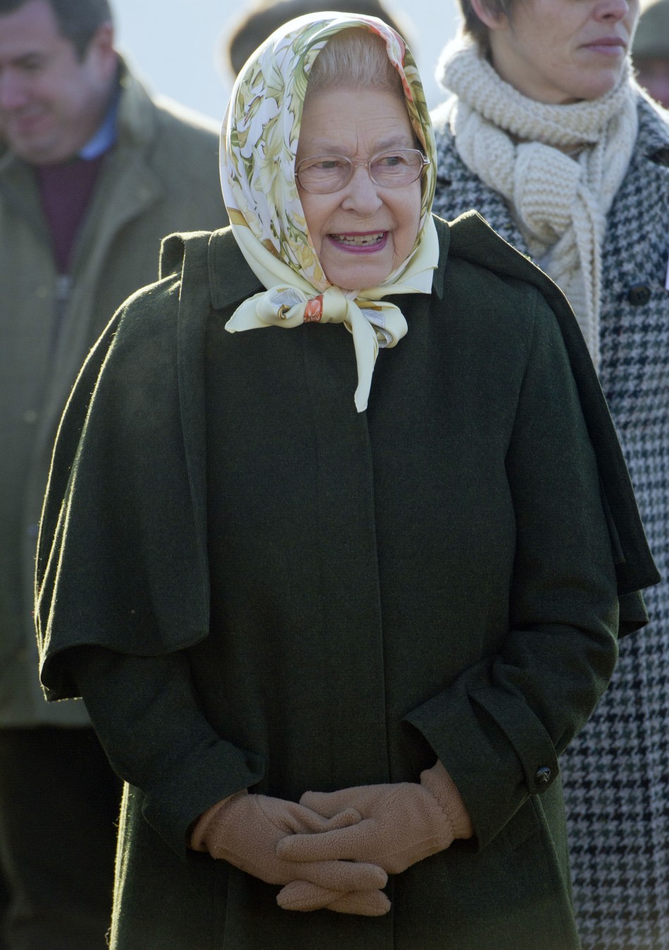 Britains Queen Elizabeth attends a tree planting ceremony in the Diamond Jubilee Wood on her Sandringham Estate in Norfolk