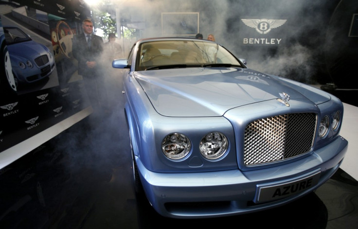 A ménage-et-cinq of cars collided in Monte Carlo last year, causing £700,000 of damages to cars including a Bentley Azure like this one