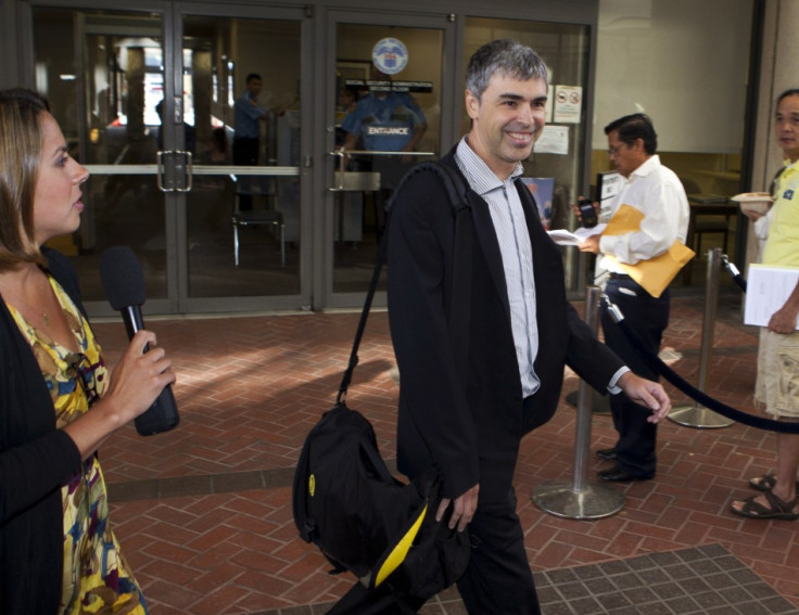 Google CEO and co-founder, Larry Page
