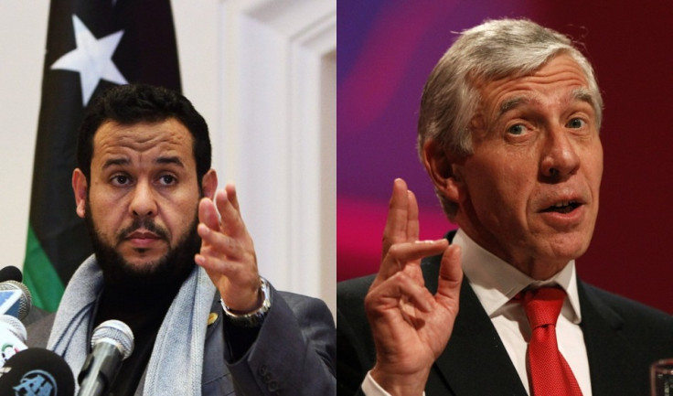 Abdel Hakin Belhadj and Jack Straw