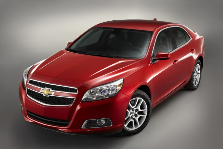 9. 2013 Chevrolet Malibu.