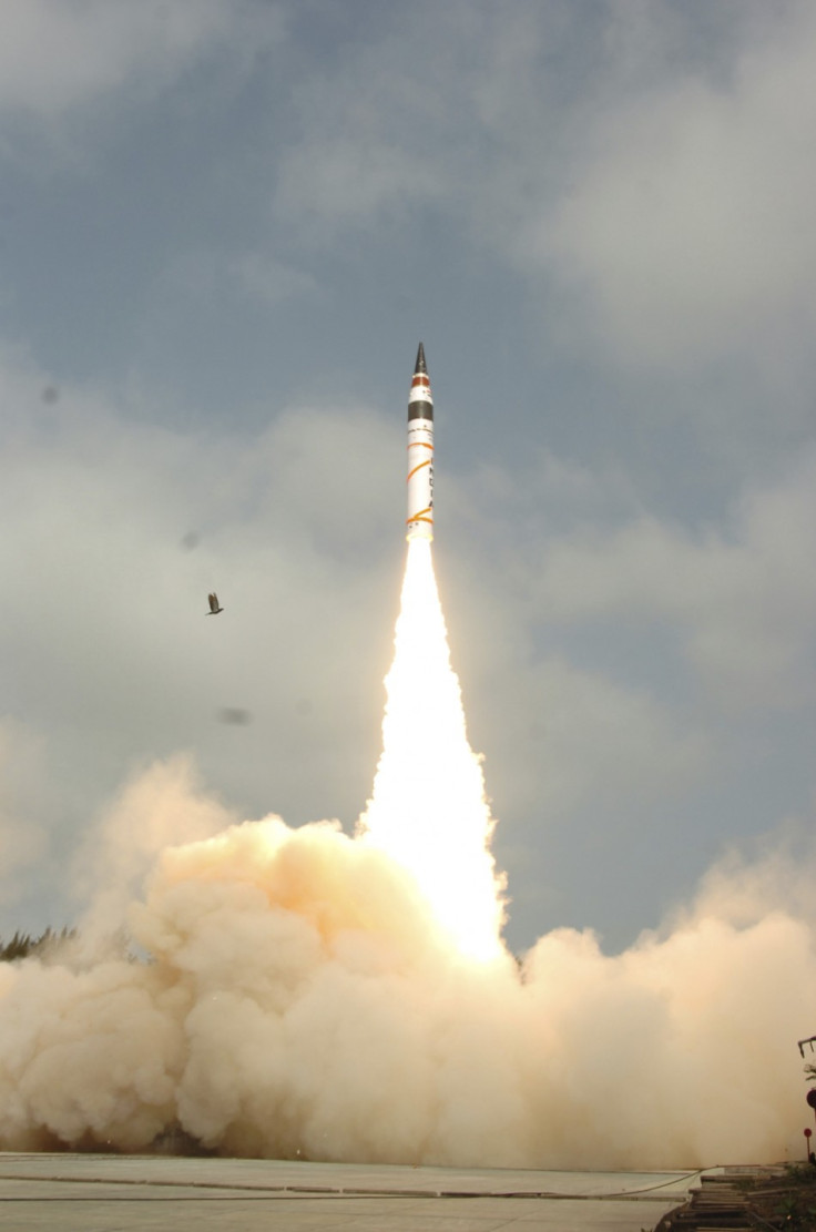 India's ICBM Agni-V missile