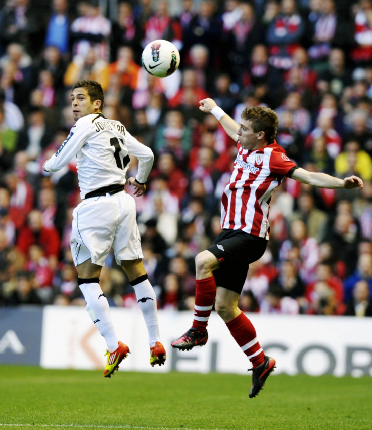 Manchester United After Athletic Bilbao&#039;s Iker Muniain Valencia&#039;s Jordi Alba