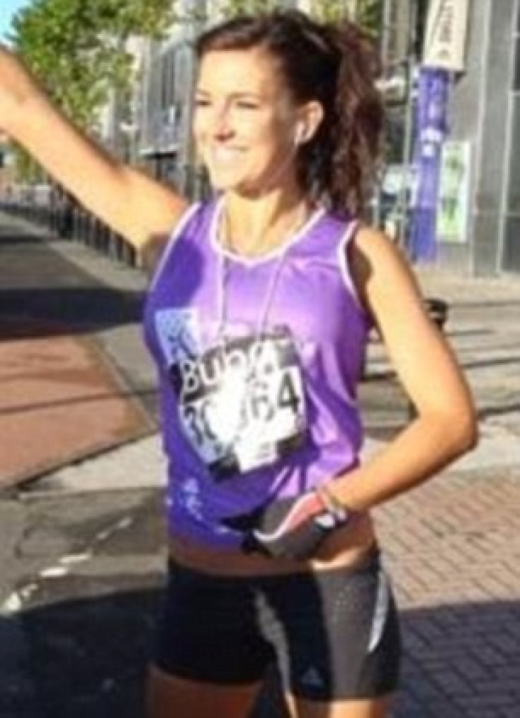 Claire Squires was raising money for the Samaritans by running the London Marathon. (justgiving.com)