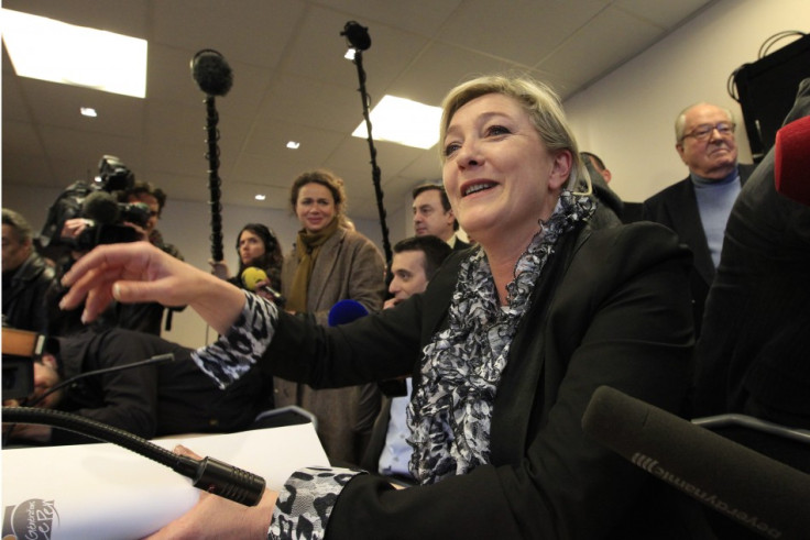 France's far right National Front party leader Marine Le Pen