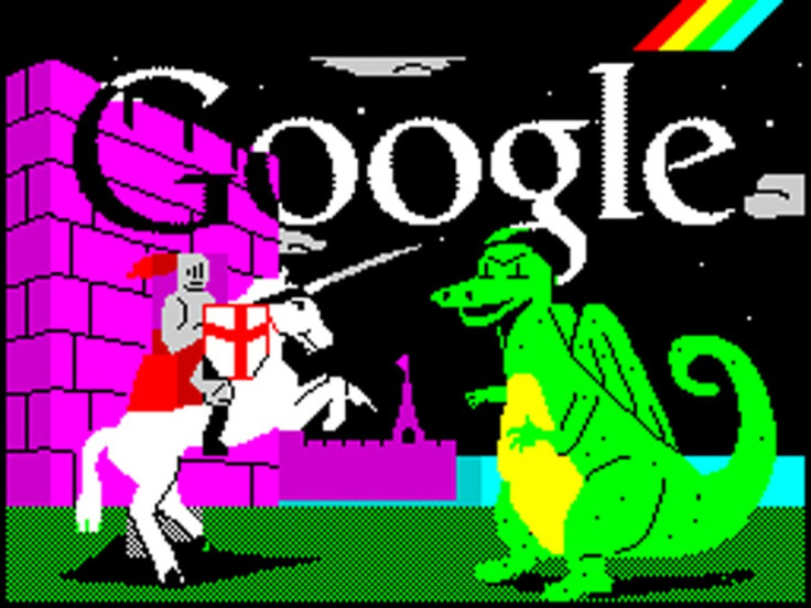 Google Doodle ZX Spectrum St. George's Day