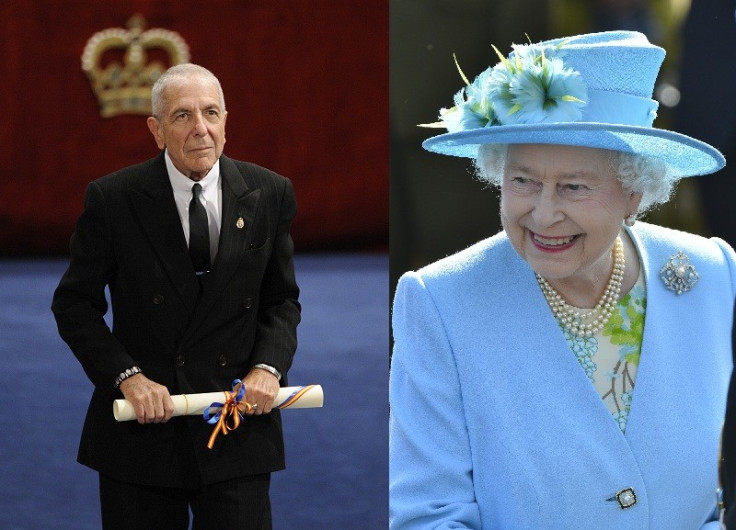 Leonard Cohen and The Queen