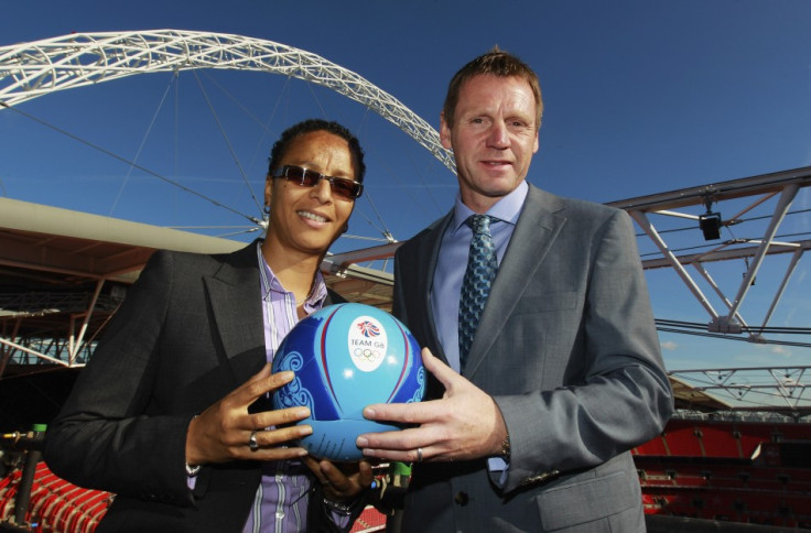 Hope Powell and Stuart Pearce