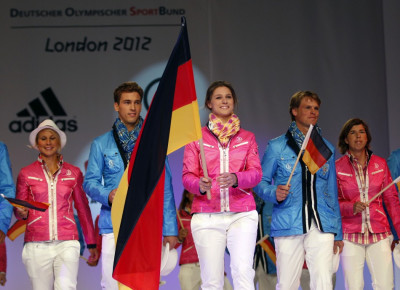 London 2012 Official German Olympic Uniform Unveiled by Athletes London 2012 Official German Olympic Uniform Unveiled by Athletes