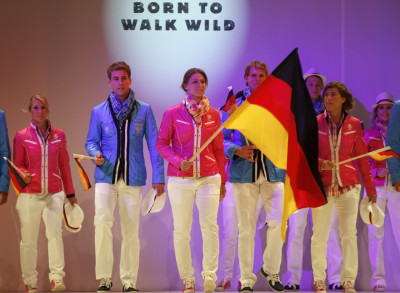 London 2012 Official German Olympic Uniform Unveiled by Athletes London 2012 Official German Olympic Uniform Unveiled by Athletes