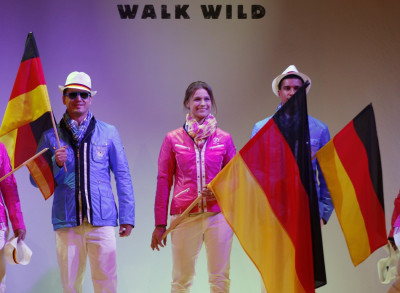 London 2012 Official German Olympic Uniform Unveiled by Athletes London 2012 Official German Olympic Uniform Unveiled by Athletes
