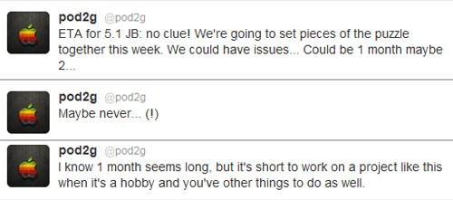 Pod2g Status Update