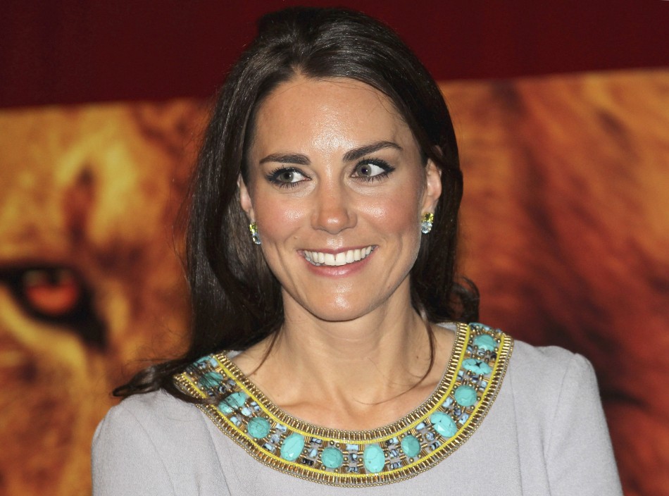 William  Kate Attend African Cats UK Premiere
