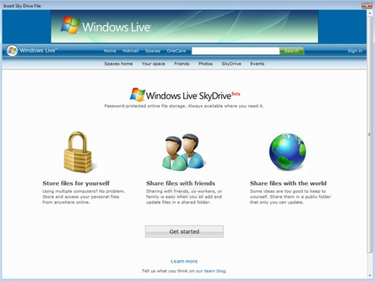 Windows SkyDrive