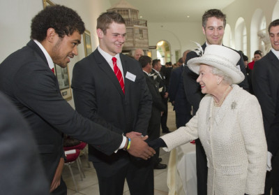 Queen Elizabeths Diamond Jubilee Tour in Wales Protested by Anti-Monarchists Queen Elizabeths Diamond Jubilee Tour in Wales Protested by Anti-Monarchists