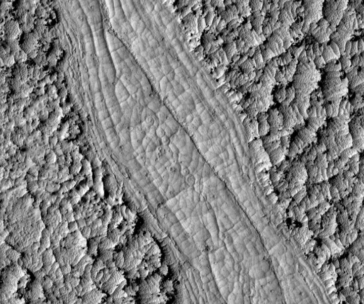 Spiral Patterns on Mars